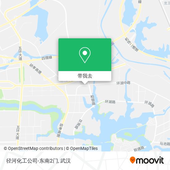 径河化工公司-东南2门地图