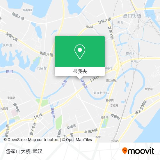 岱家山大桥地图