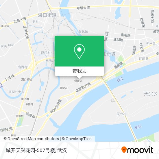 城开天兴花园-507号楼地图