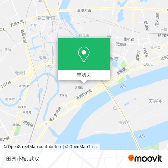 田园小镇地图