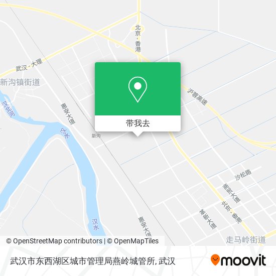 武汉市东西湖区城市管理局燕岭城管所地图