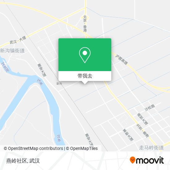 燕岭社区地图