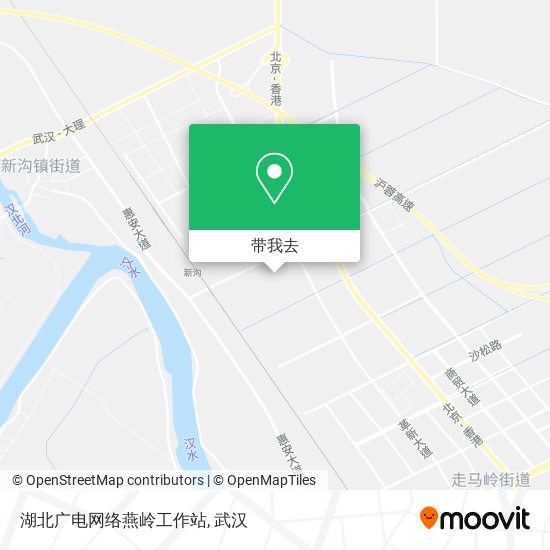 湖北广电网络燕岭工作站地图