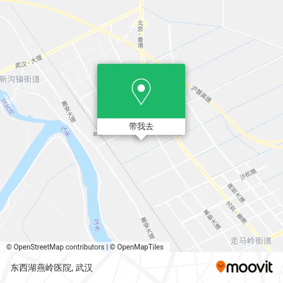 东西湖燕岭医院地图