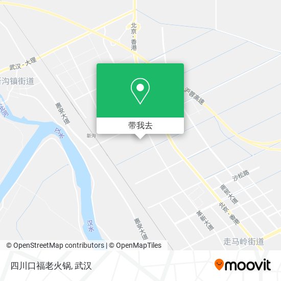 四川口福老火锅地图