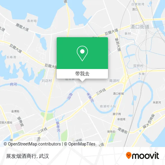 展发烟酒商行地图