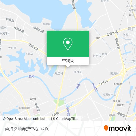 尚洁换油养护中心地图