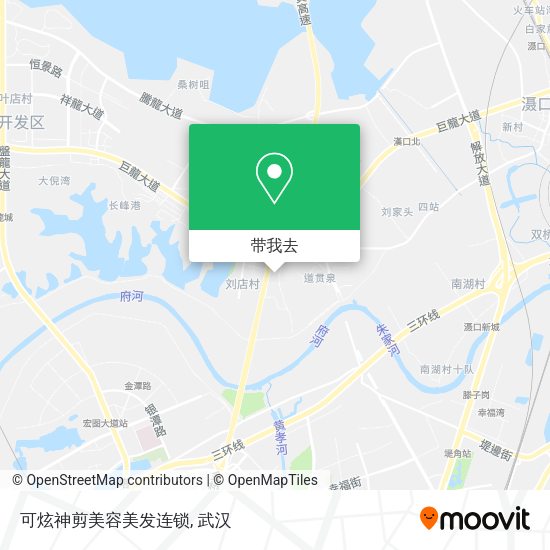 可炫神剪美容美发连锁地图