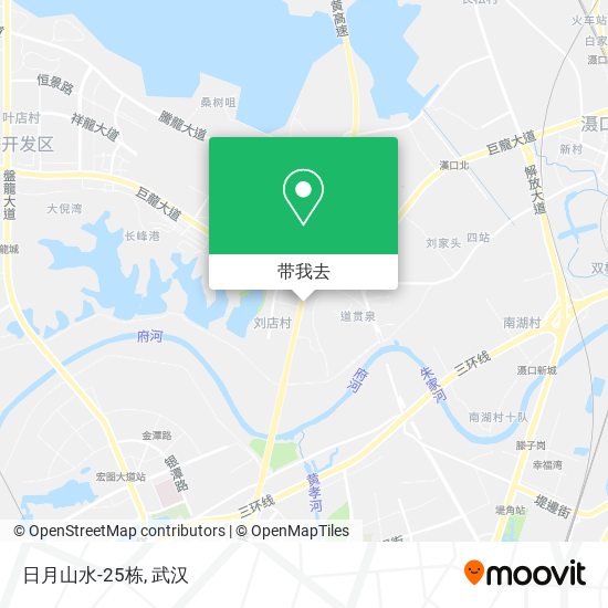 日月山水-25栋地图