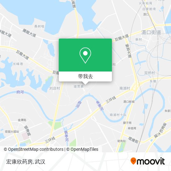 宏康欣药房地图