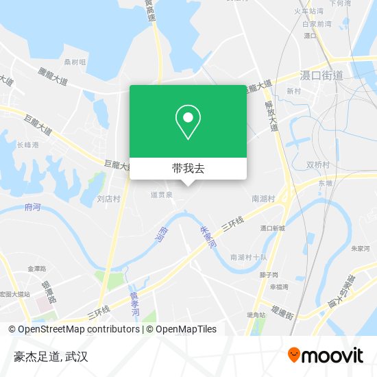 豪杰足道地图