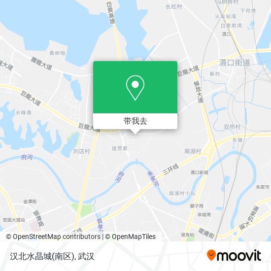 汉北水晶城(南区)地图