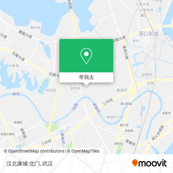 汉北康城-北门地图