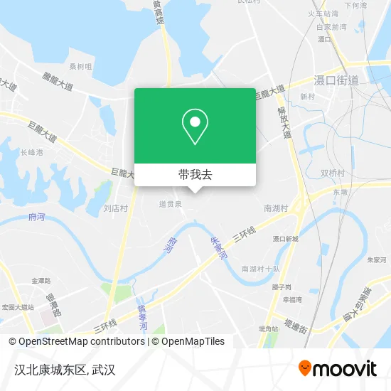 汉北康城东区地图