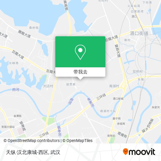 天纵·汉北康城-西区地图