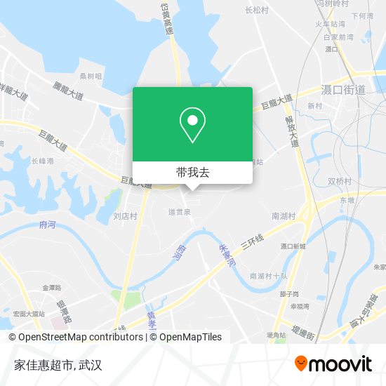 家佳惠超市地图