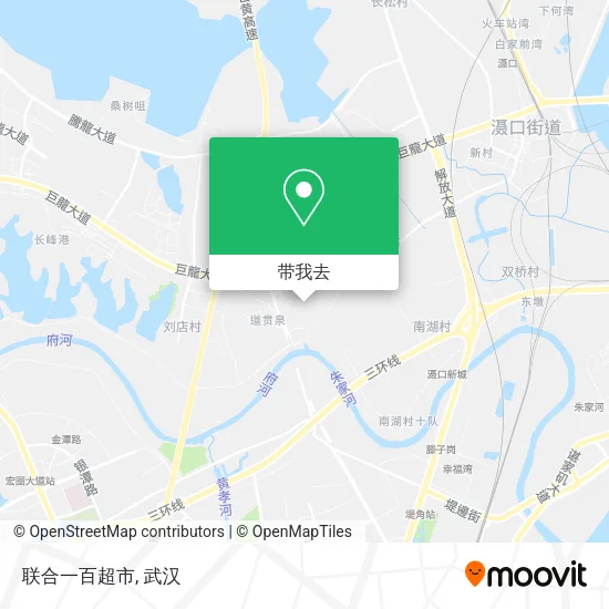 联合一百超市地图