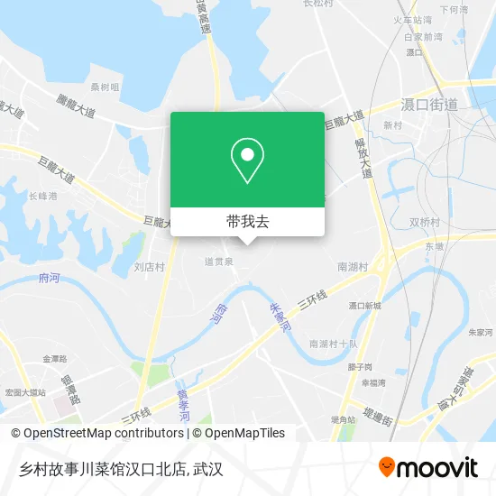 乡村故事川菜馆汉口北店地图