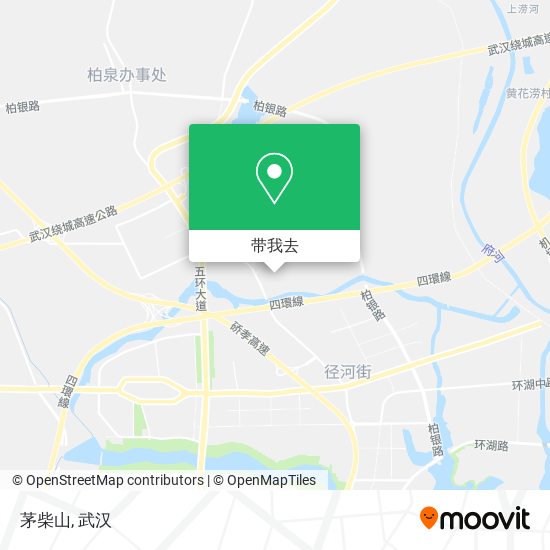 茅柴山地图