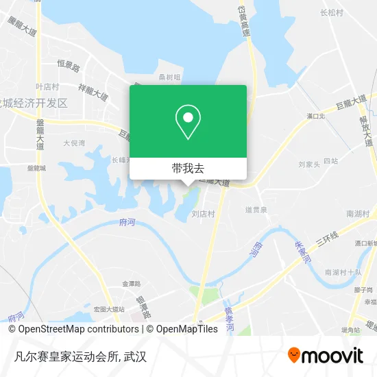 凡尔赛皇家运动会所地图