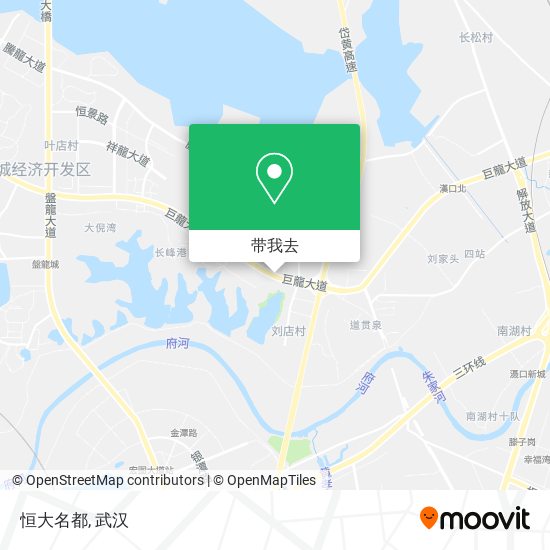 恒大名都地图