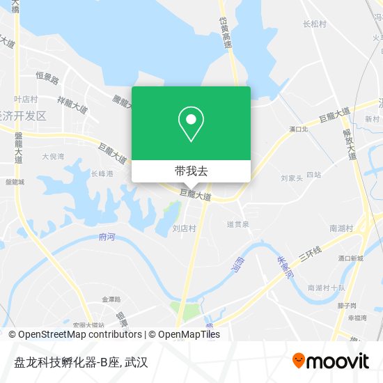 盘龙科技孵化器-B座地图