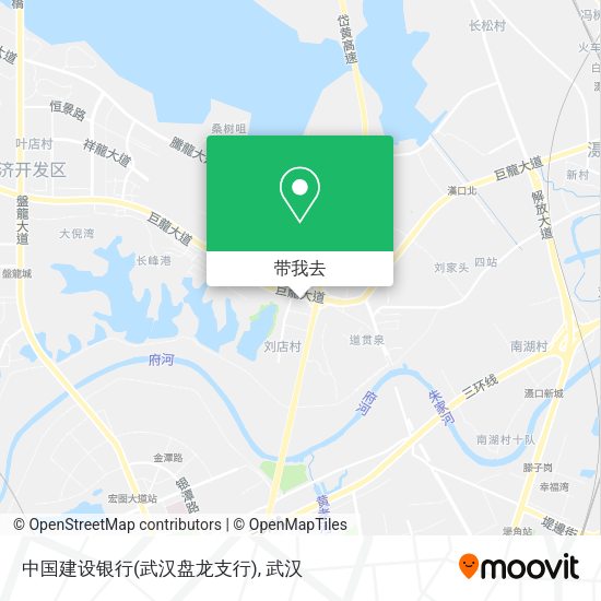 中国建设银行(武汉盘龙支行)地图