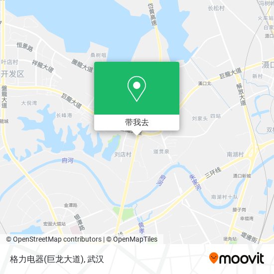 格力电器(巨龙大道)地图