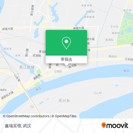 鑫瑞宾馆地图