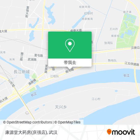 康源堂大药房(庆强店)地图