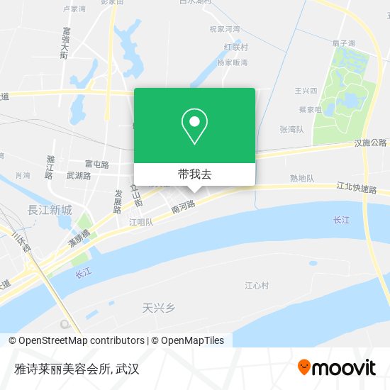 雅诗莱丽美容会所地图
