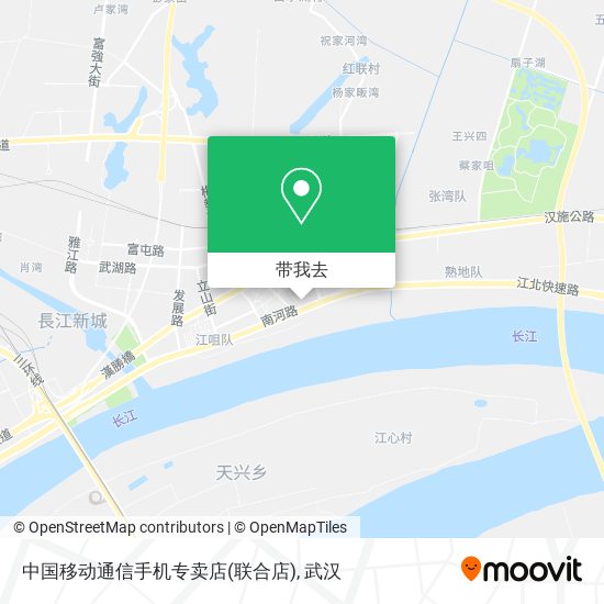 中国移动通信手机专卖店(联合店)地图
