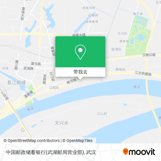 中国邮政储蓄银行(武湖邮局营业部)地图
