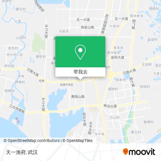 天一渔府地图
