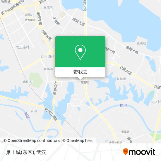 巢上城(东区)地图