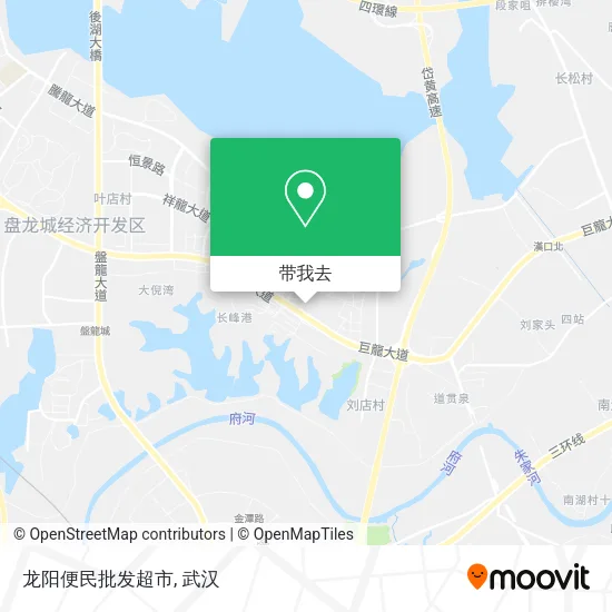 龙阳便民批发超市地图