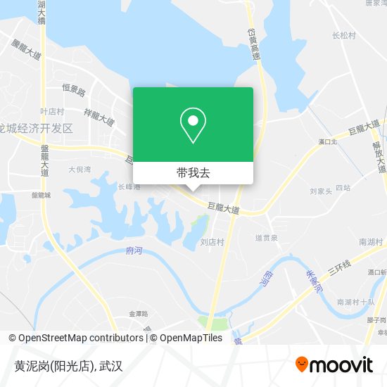 黄泥岗(阳光店)地图