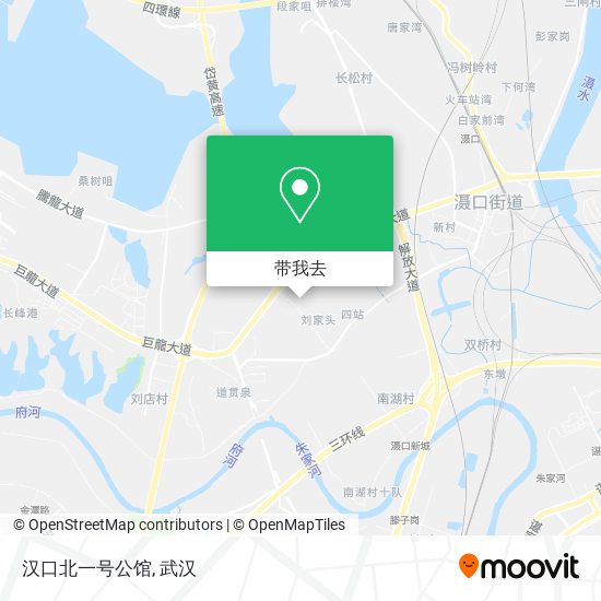 汉口北一号公馆地图