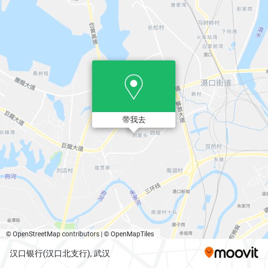 汉口银行(汉口北支行)地图