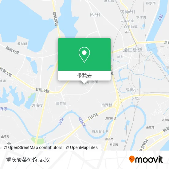 重庆酸菜鱼馆地图