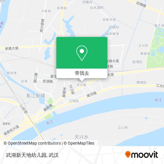 武湖新天地幼儿园地图