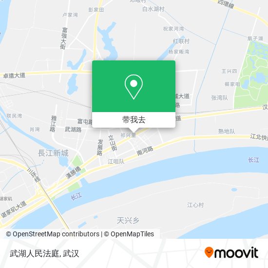 武湖人民法庭地图