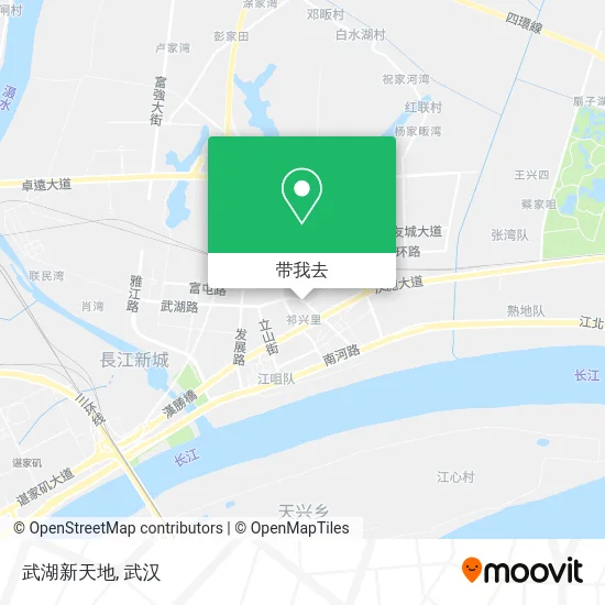 武湖新天地地图