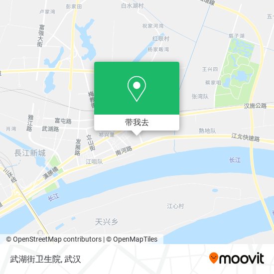 武湖街卫生院地图