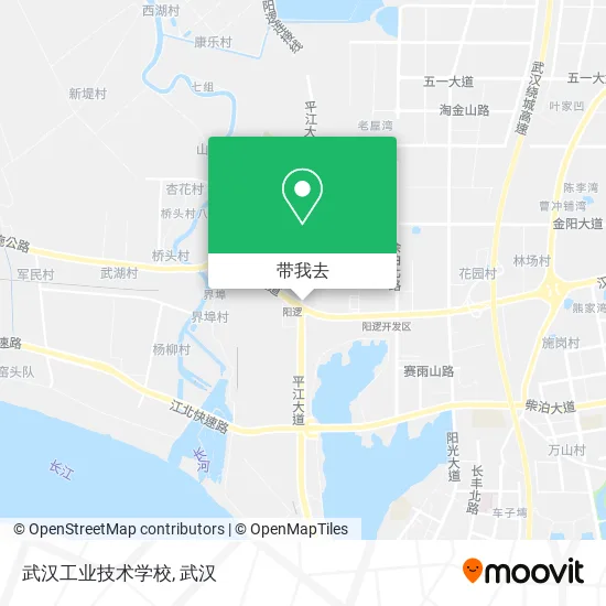 武汉工业技术学校地图