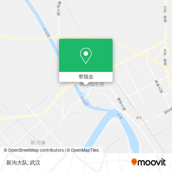 新沟大队地图