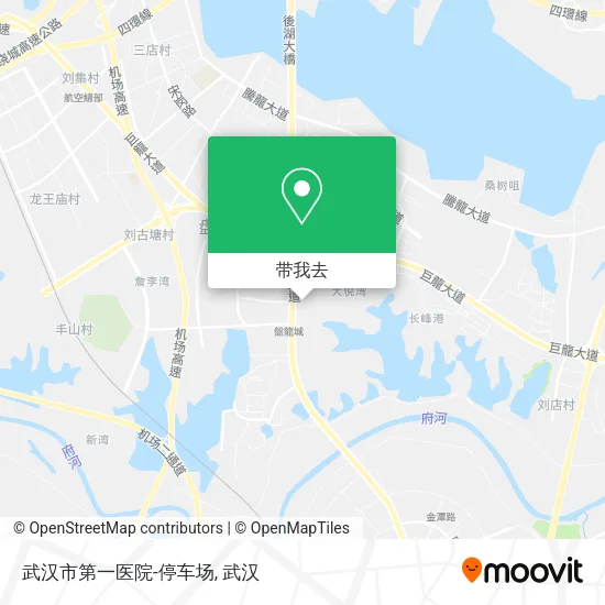 武汉市第一医院-停车场地图