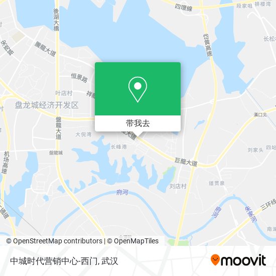 中城时代营销中心-西门地图