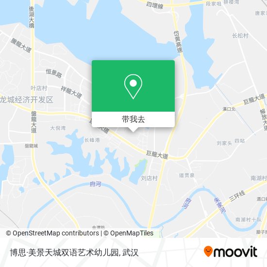 博思·美景天城双语艺术幼儿园地图