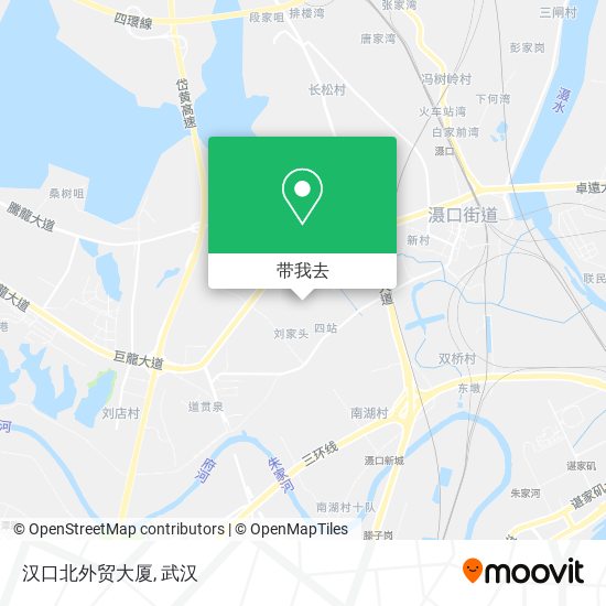 汉口北外贸大厦地图